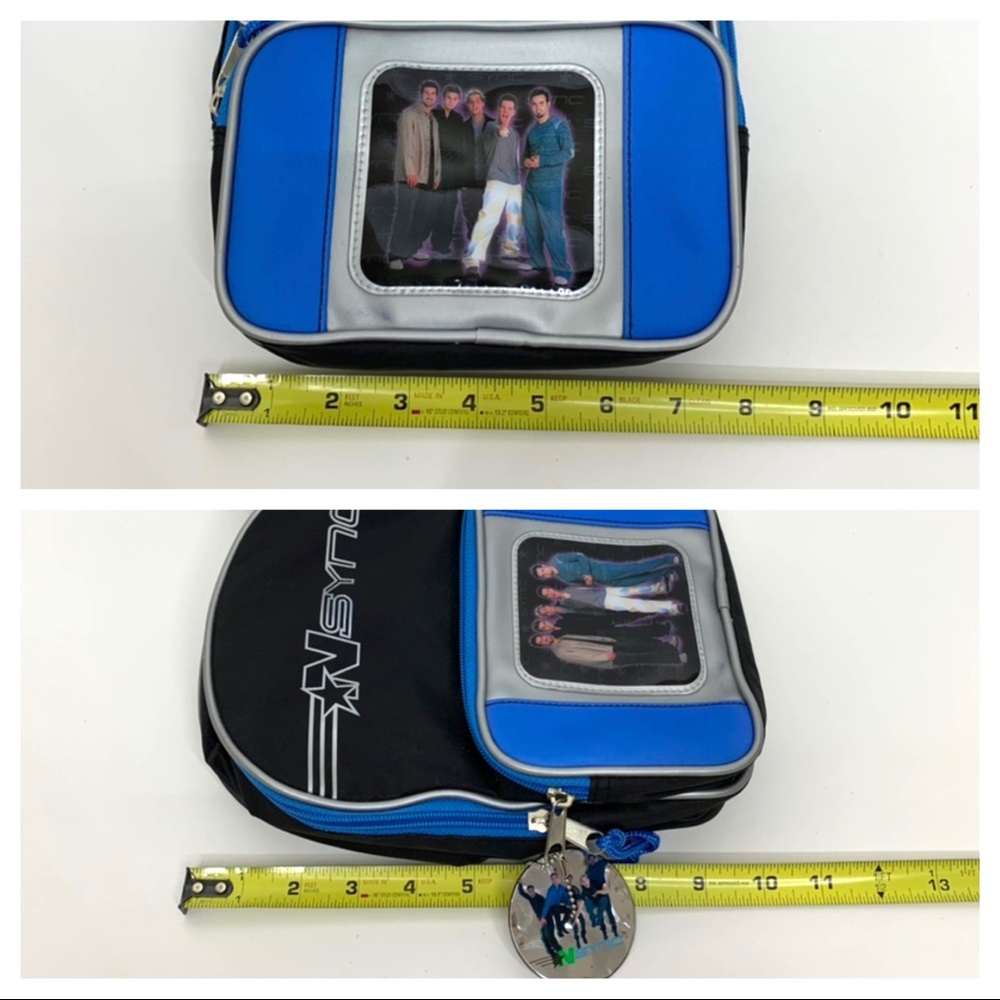 Rare Vintage NSYNC Graphic Mini Backpack Year 2000 Music Boy Band Size OS - Picture 14 of 15